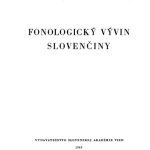 خرید و دانلود نسخه کامل کتاب Fonologický vývin slovenčiny