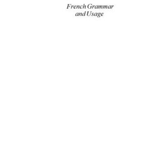 خرید و دانلود نسخه کامل کتاب French Grammar and Usage