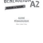خرید و دانلود نسخه کامل کتاب Génération – Guide pédagogique