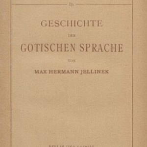خرید و دانلود نسخه کامل کتاب Geschichte der gotischen Sprache