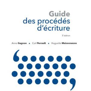خرید و دانلود نسخه کامل کتاب Guide des procédés d’écriture
