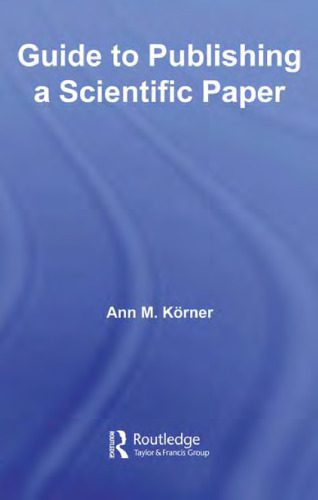 خرید و دانلود نسخه کامل کتاب Guide to publishing a scientific paper_689cc790489b7.jpeg خرید و دانلود نسخه کامل کتاب Guide to publishing a scientific paper