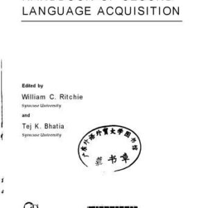 خرید و دانلود نسخه کامل کتاب Handbook of Second Language Acquisition