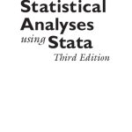 خرید و دانلود نسخه کامل کتاب Handbook of Statistical Analyses Using Stata, Third Edition (English and Mandarin Chinese Edition)