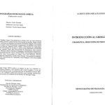 خرید و دانلود نسخه کامل کتاب Introducción al griego micénico  Gramática, Selección de textos y glosario