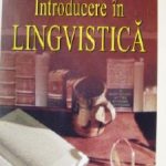 خرید و دانلود نسخه کامل کتاب Introducere în lingvistică