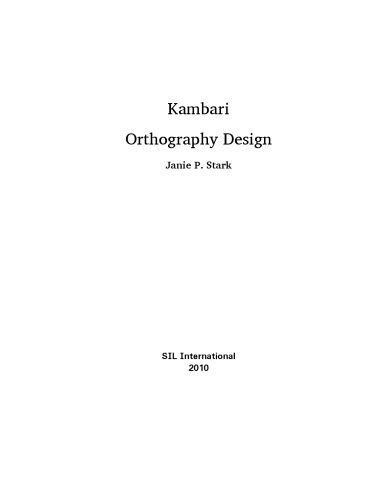 خرید و دانلود نسخه کامل کتاب Kambari Orthography Design_689c95152f0b2.jpeg خرید و دانلود نسخه کامل کتاب Kambari Orthography Design