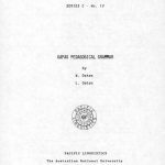 خرید و دانلود نسخه کامل کتاب Kapau Pedagogical Grammar