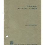 خرید و دانلود نسخه کامل کتاب Kashmiri phonetic reader