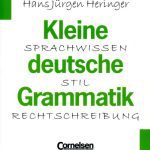 خرید و دانلود نسخه کامل کتاب Kleine deutsche Grammatik: Sprachwissen, Stil, Rechtschreibung
