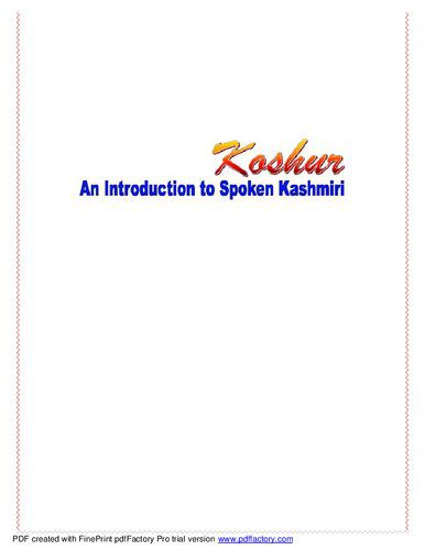خرید و دانلود نسخه کامل کتاب Koshur: An Introduction to Spoken Kashmiri_689e51f227a92.jpeg خرید و دانلود نسخه کامل کتاب Koshur: An Introduction to Spoken Kashmiri