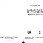 خرید و دانلود نسخه کامل کتاب La clasificación de las oraciones. Historia de un lento proceso