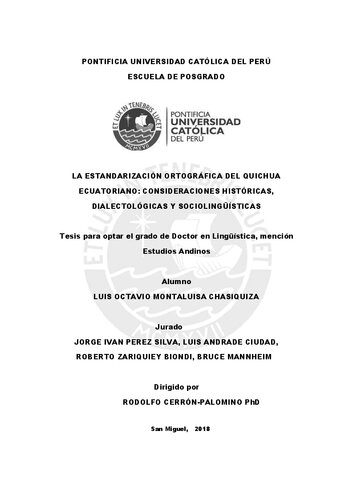 خرید و دانلود نسخه کامل کتاب La estandarización ortográfica del quichua ecuatoriano (familia Quechua): consideraciones históricas, dialectológicas y sociolingüísticas_689fce3a6bf1d.jpeg خرید و دانلود نسخه کامل کتاب La estandarización ortográfica del quichua ecuatoriano (familia Quechua): consideraciones históricas, dialectológicas y sociolingüísticas