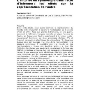 خرید و دانلود نسخه کامل کتاب La (re)construction de l’identité par le pouvoir et les médias. 1) Les associations face à l’État : plus de démocratie, ou plus de contrôle ? 2) Repérer les stéréotypes pour mieux y résister