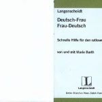 خرید و دانلود نسخه کامل کتاب Langenscheidt Deutsch – Frau Frau – Deutsch
