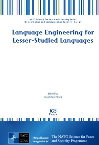خرید و دانلود نسخه کامل کتاب Language Engineering for Lesser-Studied Languages – Volume 21 NATO Science for Peace and Security Series – D: Information and Communication Security (Nato … and Communications Security- Vol. 20)_689c9a4def33e.jpeg خرید و دانلود نسخه کامل کتاب Language Engineering for Lesser-Studied Languages – Volume 21 NATO Science for Peace and Security Series – D: Information and Communication Security (Nato … and Communications Security- Vol. 20)