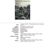 خرید و دانلود نسخه کامل کتاب Language in exile: three hundred years of Jamaican Creole
