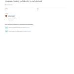 خرید و دانلود نسخه کامل کتاب Language, Society and Identity in Early Iceland