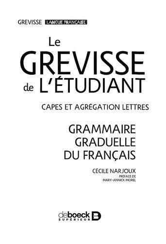 خرید و دانلود نسخه کامل کتاب Le Grevisse de l’étudiant, grammaire graduelle du français_689890cc7e749.jpeg خرید و دانلود نسخه کامل کتاب Le Grevisse de l’étudiant, grammaire graduelle du français