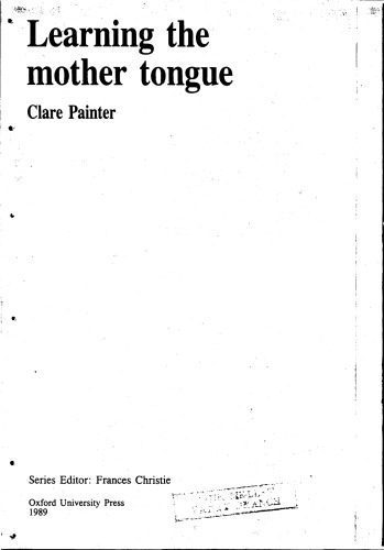 خرید و دانلود نسخه کامل کتاب Learning the Mother Tongue (Language Education)_6899de7c32020.jpeg خرید و دانلود نسخه کامل کتاب Learning the Mother Tongue (Language Education)