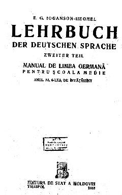 خرید و دانلود نسخه کامل کتاب Lehrbuch der deutschen Sprache. Zweiter Teil. Manual de limba germană pentru școala medie. Anul al 6-lea de învățămînt_68a01d146eaeb.jpeg خرید و دانلود نسخه کامل کتاب Lehrbuch der deutschen Sprache. Zweiter Teil. Manual de limba germană pentru școala medie. Anul al 6-lea de învățămînt