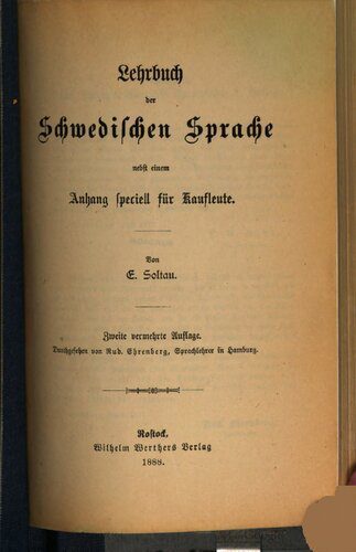 خرید و دانلود نسخه کامل کتاب Lehrbuch der Schwedischen Sprache nebst einem Anhang speciell für Kaufleute_689e1def1d07d.jpeg خرید و دانلود نسخه کامل کتاب Lehrbuch der Schwedischen Sprache nebst einem Anhang speciell für Kaufleute