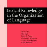 خرید و دانلود نسخه کامل کتاب Lexical Knowledge in the Organization of Language
