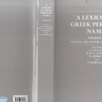 خرید و دانلود نسخه کامل کتاب Lexicon of Greek Personal Names VB: Coastal Asia Minor: Caria to Cilicia