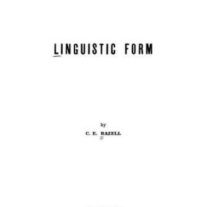 خرید و دانلود نسخه کامل کتاب Linguistic Form