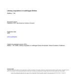 خرید و دانلود نسخه کامل کتاب Literacy acquisition in multilingual Eritrea