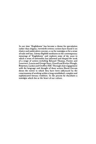 خرید و دانلود نسخه کامل کتاب Literary Englands: Versions of ‘Englishness’ in Modern Writing_6899221ecabc3.jpeg خرید و دانلود نسخه کامل کتاب Literary Englands: Versions of ‘Englishness’ in Modern Writing