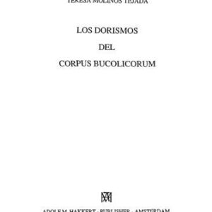 خرید و دانلود نسخه کامل کتاب Los dorismos del Corpus Bucolicorum