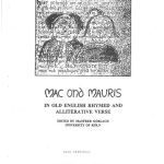 خرید و دانلود نسخه کامل کتاب Mac ond Mauris in Old English Rhymed and Alliterative Verse