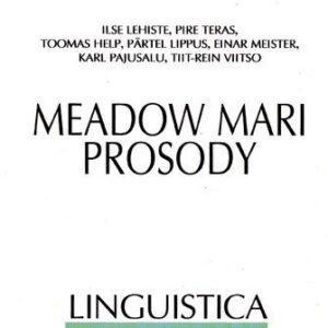 خرید و دانلود نسخه کامل کتاب Meadow Mari Prosody