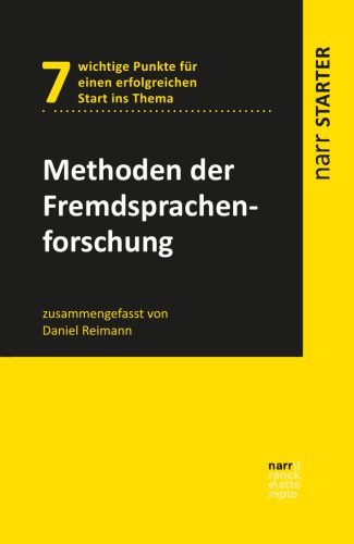 خرید و دانلود نسخه کامل کتاب Methoden der Fremdsprachenforschung: 7 wichtige Punkte für einen erfolgreichen Start ins Thema_689e160fd5631.jpeg خرید و دانلود نسخه کامل کتاب Methoden der Fremdsprachenforschung: 7 wichtige Punkte für einen erfolgreichen Start ins Thema