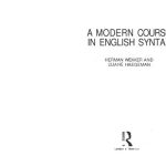 خرید و دانلود نسخه کامل کتاب Modern course of English syntax