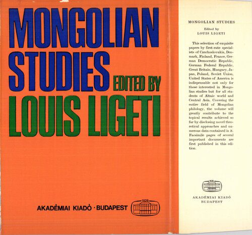 خرید و دانلود نسخه کامل کتاب Mongolian studies_689828aa4a05a.jpeg خرید و دانلود نسخه کامل کتاب Mongolian studies