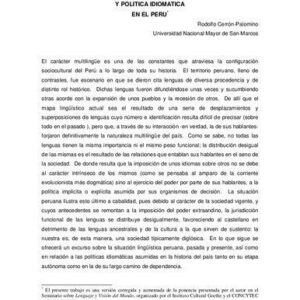 خرید و دانلود نسخه کامل کتاب Multilingüismo y política idiomática en el Perú
