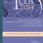 خرید و دانلود نسخه کامل کتاب “Names and Their Environment”: Proceedings of the 25th International Congress of Onomastic Sciences, Glasgow, 25-29 August 2014. Vol. 1. Keynote Lectures. Toponomastics I