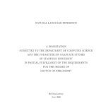 خرید و دانلود نسخه کامل کتاب Natural Language Inference – Thesis
