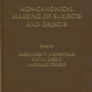 خرید و دانلود نسخه کامل کتاب Non-canonical Marking of Subjects and Objects