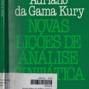 خرید و دانلود نسخه کامل کتاب Novas Lições de Análise Sintática