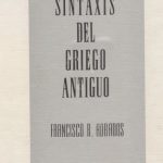 خرید و دانلود نسخه کامل کتاب Nueva Sintaxis del Griego Antiguo