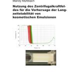 خرید و دانلود نسخه کامل کتاب Nutzung des Zentrifugalkraftfeldes fur die Vorhersage der Langzeitstabilitat von kosmetischen Emulsionen  German