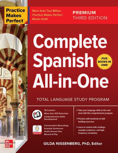 خرید و دانلود نسخه کامل کتاب Practice Makes Perfect: Complete Spanish All-in-One, Premium Third Edition_689fbbe7e3c86.jpeg خرید و دانلود نسخه کامل کتاب Practice Makes Perfect: Complete Spanish All-in-One, Premium Third Edition