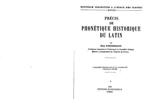 خرید و دانلود نسخه کامل کتاب Précis de phonétique historique du latin_689adb5f70a38.jpeg خرید و دانلود نسخه کامل کتاب Précis de phonétique historique du latin
