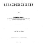 خرید و دانلود نسخه کامل کتاب Prinzipien der sprachgeschichte