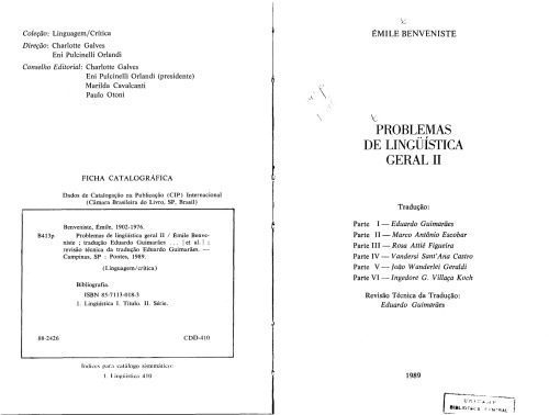 خرید و دانلود نسخه کامل کتاب Problemas de Linguística Geral II_689a0a7866c93.jpeg خرید و دانلود نسخه کامل کتاب Problemas de Linguística Geral II