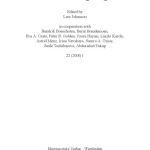 خرید و دانلود نسخه کامل کتاب Report on the 60th Meeting of the Permanent International Altaistic Conference, August 27–September 1, 2017, Székesfehérvár, Hungary