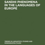 خرید و دانلود نسخه کامل کتاب Sandhi Phenomena in the Languages of Europe
